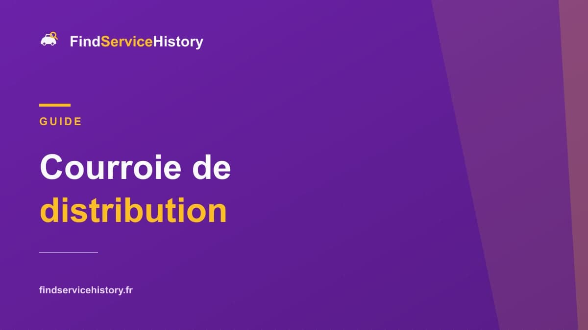 Courroie de distribution : vérifier son remplacement